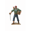 Pirate with Treasure Chest — STL File for 3D Printing (Golden Age of Piracy)