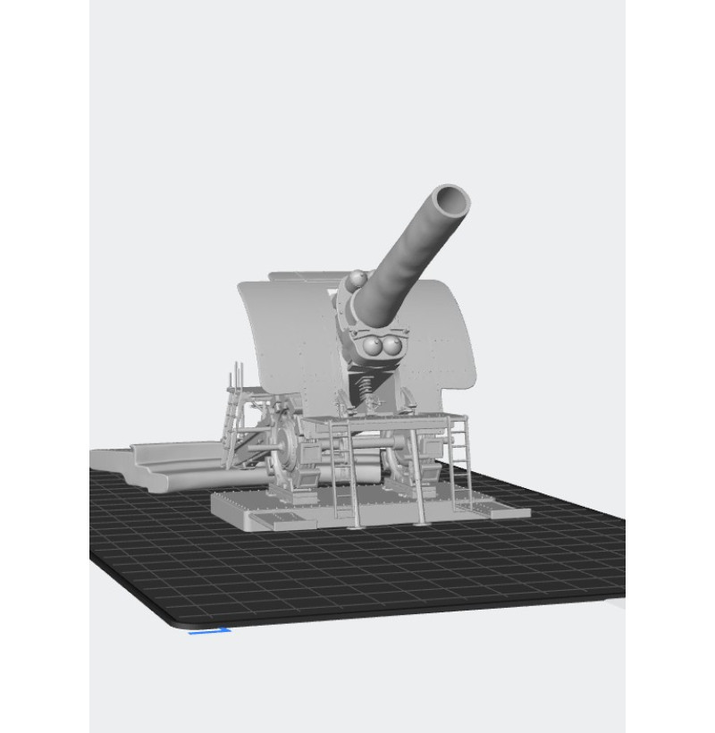 Big Bertha — German Super Heavy Siege Howitzer (1914–1918)  STL for 3D Printing | 28mm / 32mm / 54mm / bust | FDM / Resin | Instant Download