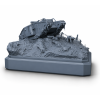 WWI Tank Breakthrough Diorama STL File for 3D Printing