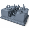 WWI German Trench Diorama STL File for 3D Printing