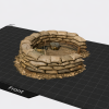 WWII Sandbag Bunker – STL File for 3D Printing