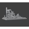 “Last Stand in the Ruins” — WWII Diorama | STL File for 3D Printing | Instant Download