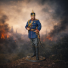 WWI German (Prussian) Officer — STL Files for 3D Printing | Instant Download