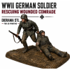 WWII Diorama — Rescuing a Wounded Comrade STL File for 3D Printing