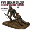WWII Diorama — Rescuing a Wounded Comrade STL File for 3D Printing