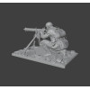 WWI British Machine Gunner (Vickers) — STL for 3D Printing | Instant Download