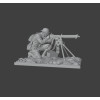 WWI British Machine Gunner (Vickers) — STL for 3D Printing | Instant Download