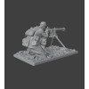 WWI British Machine Gunner (Vickers) — STL for 3D Printing | Instant Download