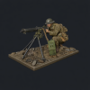 WWI British Machine Gunner (Vickers) — STL for 3D Printing | Instant Download