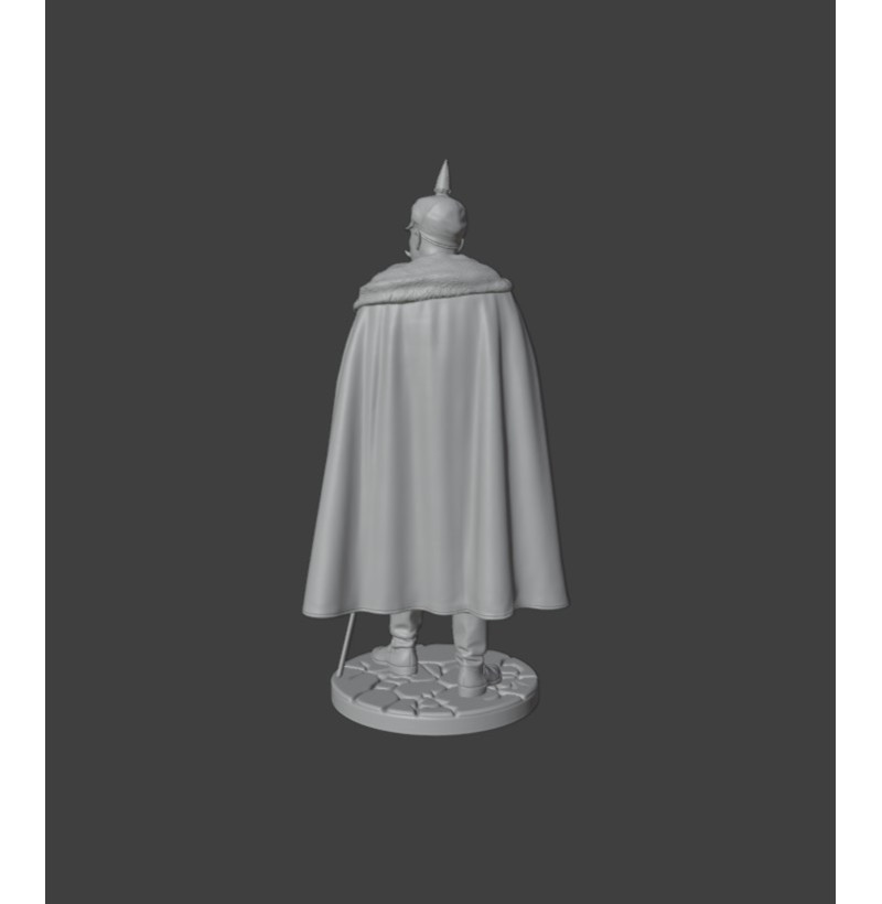 Kaiser Wilhelm II — German Empire, World War I (1914–1918) | STL Files for 3D Printing | Instant Download