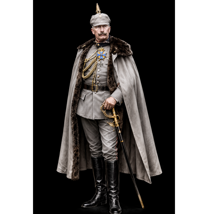 Kaiser Wilhelm II — German Empire, World War I (1914–1918) | STL Files for 3D Printing | Instant Download