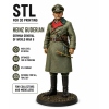 WWII German General STL File for 3D Printing