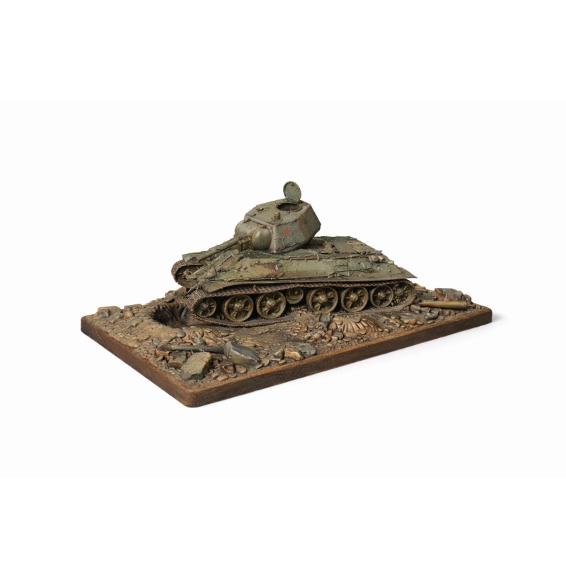 T-34 (USSR) — STL Files for 3D Printing | WWII Tank Diorama | Instant Download