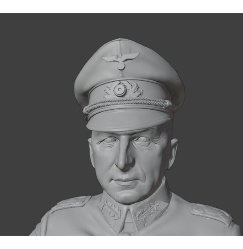 Erich von Manstein WWII German Field Marshal STL File for 3D Printing