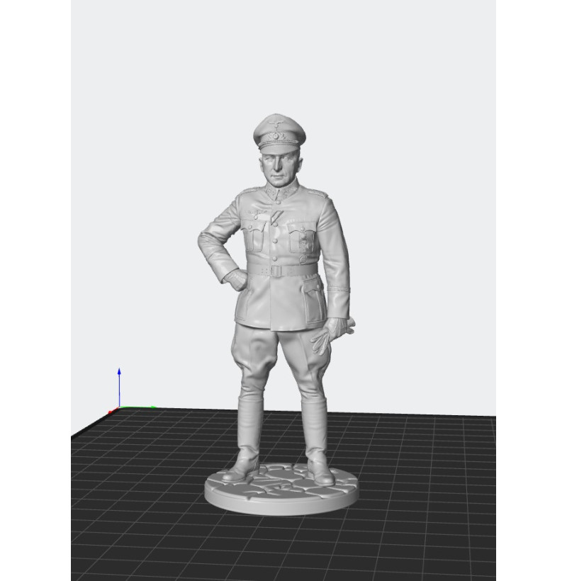Erich von Manstein WWII German Field Marshal STL File for 3D Printing