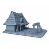 The Lost Letter Tavern – Historical Ukrainian STL Diorama for 3D Printing