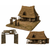 The Lost Letter Tavern – Historical Ukrainian STL Diorama for 3D Printing