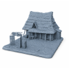 The Lost Letter Tavern – Historical Ukrainian STL Diorama for 3D Printing