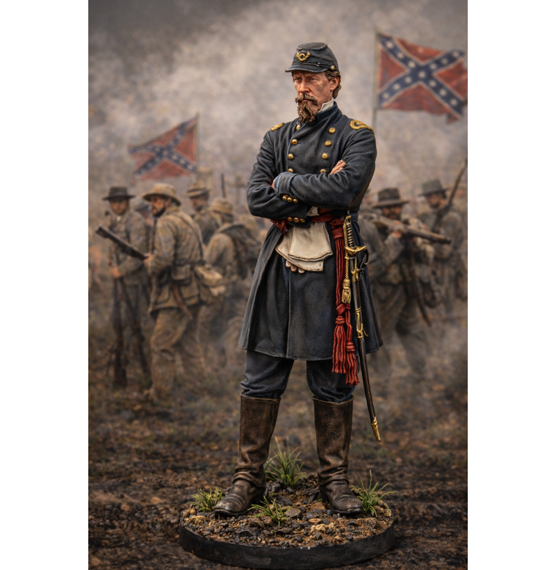 Union Officer, American Civil War (1861–1865) — STL Files for 3D Printing | FDM / Resin | Instant Download