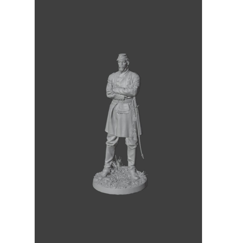 Union Officer, American Civil War (1861–1865) — STL Files for 3D Printing | FDM / Resin | Instant Download