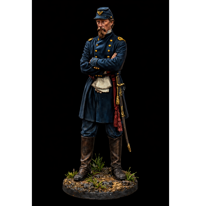 Union Officer, American Civil War (1861–1865) — STL Files for 3D Printing | FDM / Resin | Instant Download