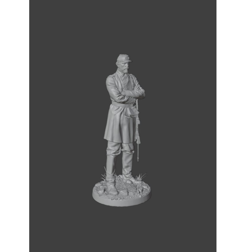 Union Officer, American Civil War (1861–1865) — STL Files for 3D Printing | FDM / Resin | Instant Download