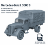 Mercedes-Benz L 3000 S – WWII German Military Truck STL for 3D Printing