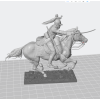 Napoleonic Cavalry Officer on Horseback — STL Files for 3D Printing