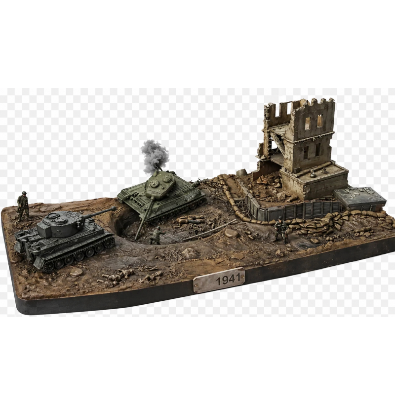 WWII STL File Bundle for 3D Printing — Soldiers, Tanks and Weapons Collection