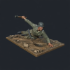German Soldier Throwing a Grenade — STL File for 3D Printing | World War II | Instant Download