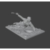 German Soldier Throwing a Grenade — STL File for 3D Printing | World War II | Instant Download