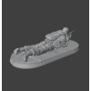 WWII German Infantry Soldier (Prone with Rifle) — STL for 3D Printing | Wargames / Diorama / Painting | Instant Download