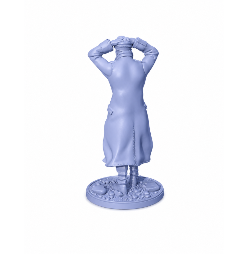 Німецький військовополонений Другої світової війни – STL модель для 3D друку