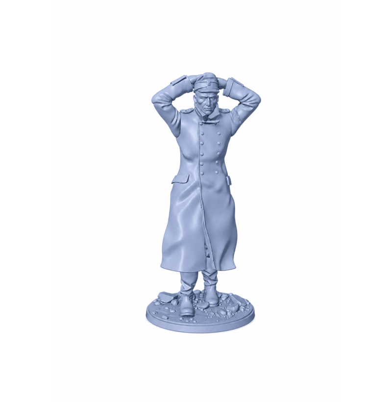 Німецький військовополонений Другої світової війни – STL модель для 3D друку