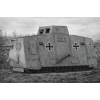 WWI German Heavy Tank A7V — STL for 3D Printing | Instant Download