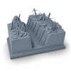 WWI Trench Fragment STL File for 3D Printing
