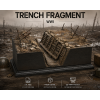 WWI Trench Fragment STL File for 3D Printing