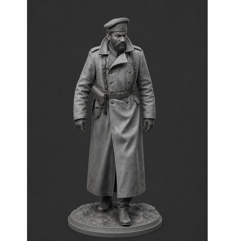 White Guard Officer STL File for 3D Printing