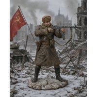 Soviet WWII Soldier STL File for 3D Printing