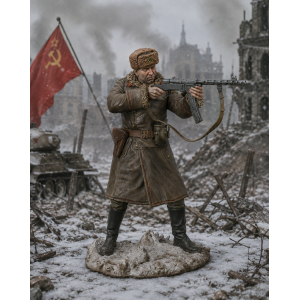 Soviet WWII Soldier STL File for 3D Printing