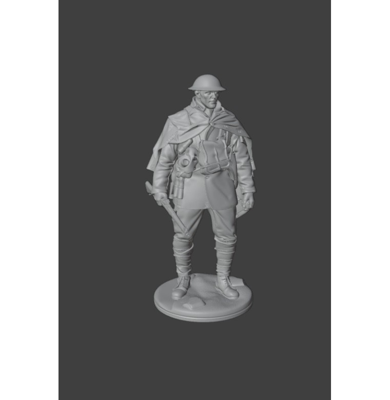 British WWI Soldier — Buy STL for 3D Printing