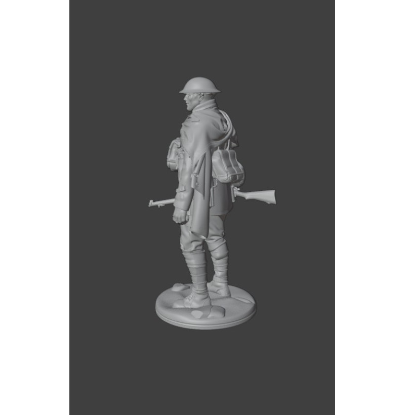 British WWI Soldier — Buy STL for 3D Printing