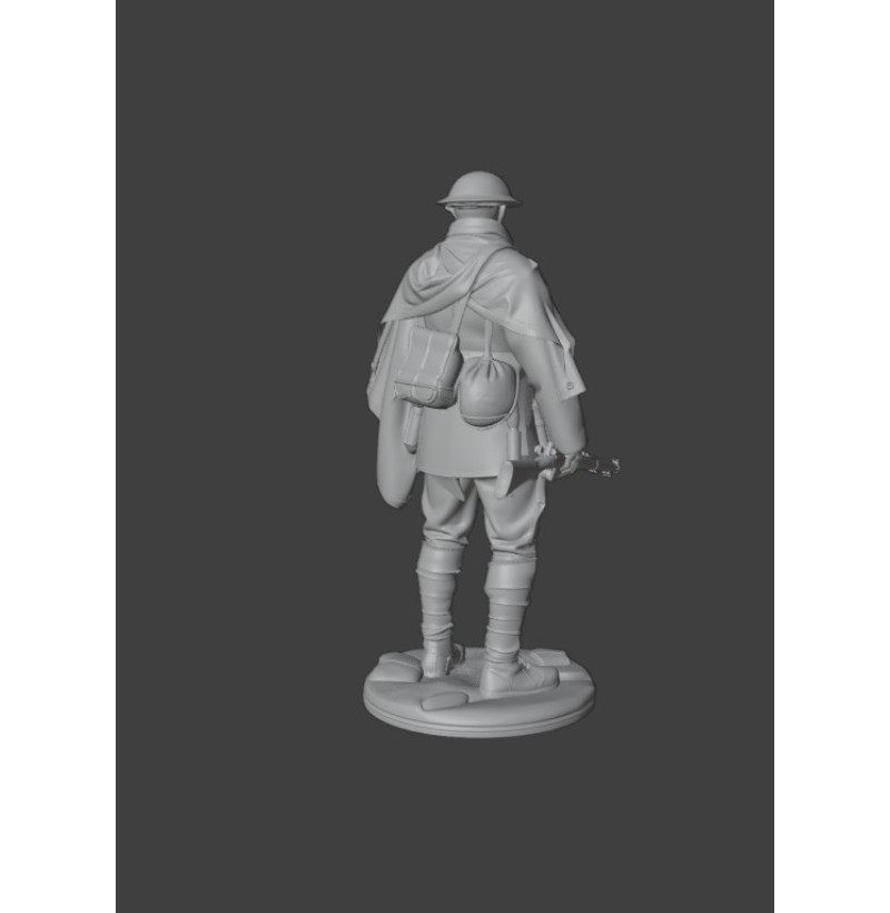 British WWI Soldier — Buy STL for 3D Printing