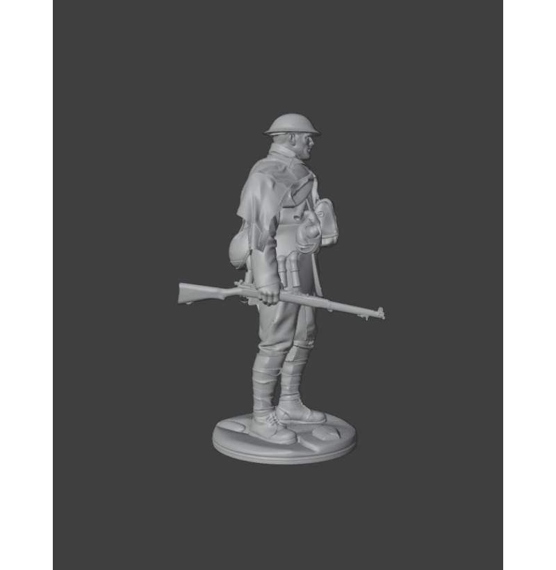British WWI Soldier — Buy STL for 3D Printing