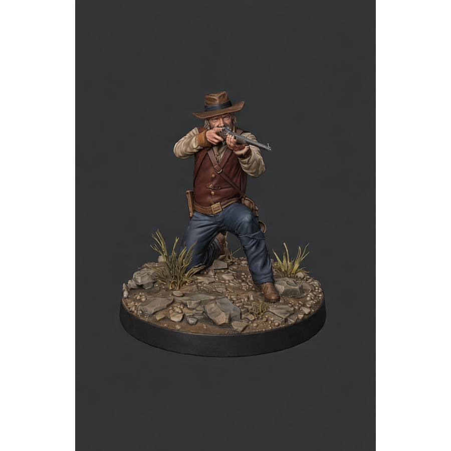 Western Frontier Hunter – STL File for 3D Printing
