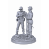 Civil War Diorama “Worn by War” STL File for 3D Printing