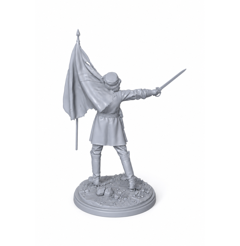 Confederate Army Soldier STL File for 3D Printing