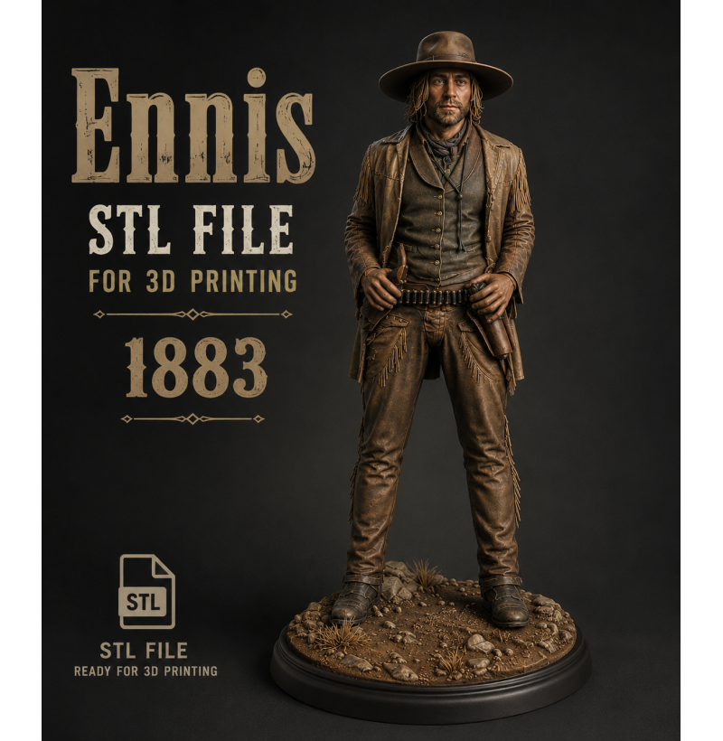 1883 Wild West STL Collection for 3D Printing