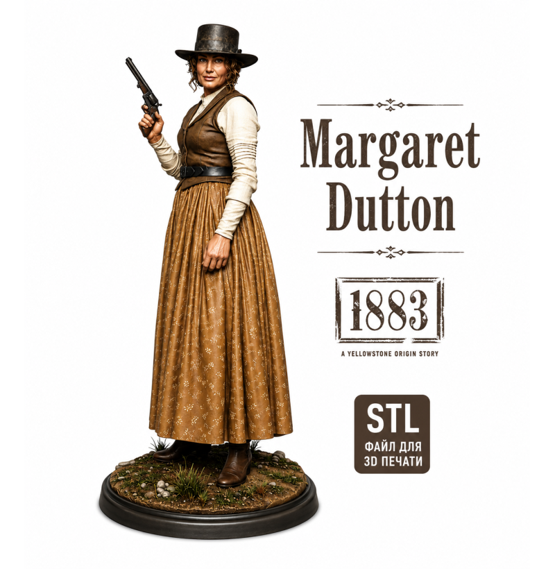 1883 Wild West STL Collection for 3D Printing