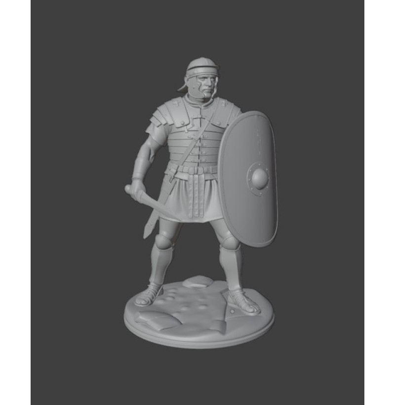 STL File “Roman Legionary (2nd–3rd Century)” for 3D Printing